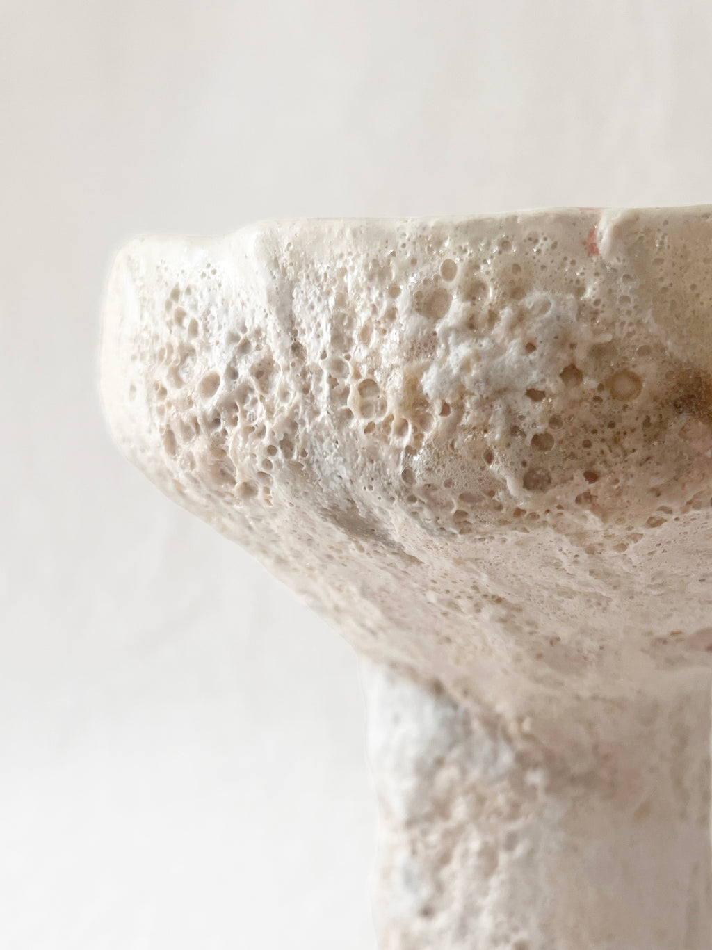 Pedestral Textured Vase