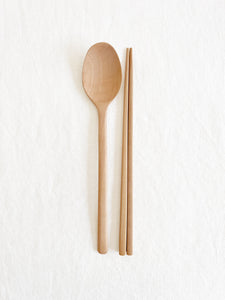 Wood Cutlery Set