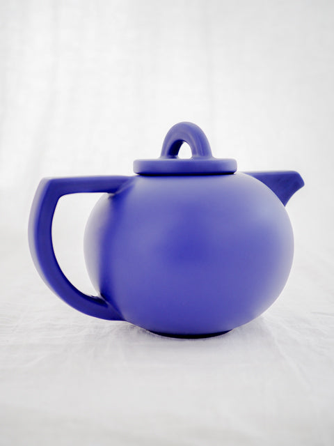 Blue Ceramic Teapot