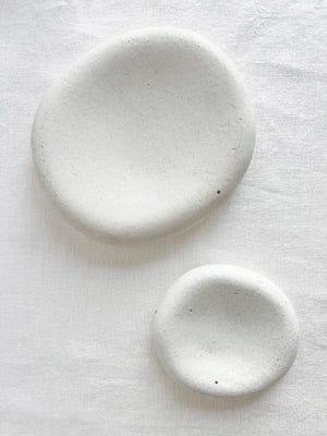 Organic White Plate