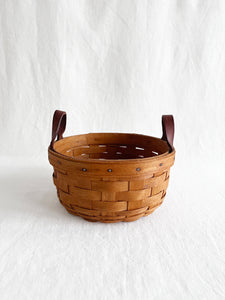 Woven Basket with Handle